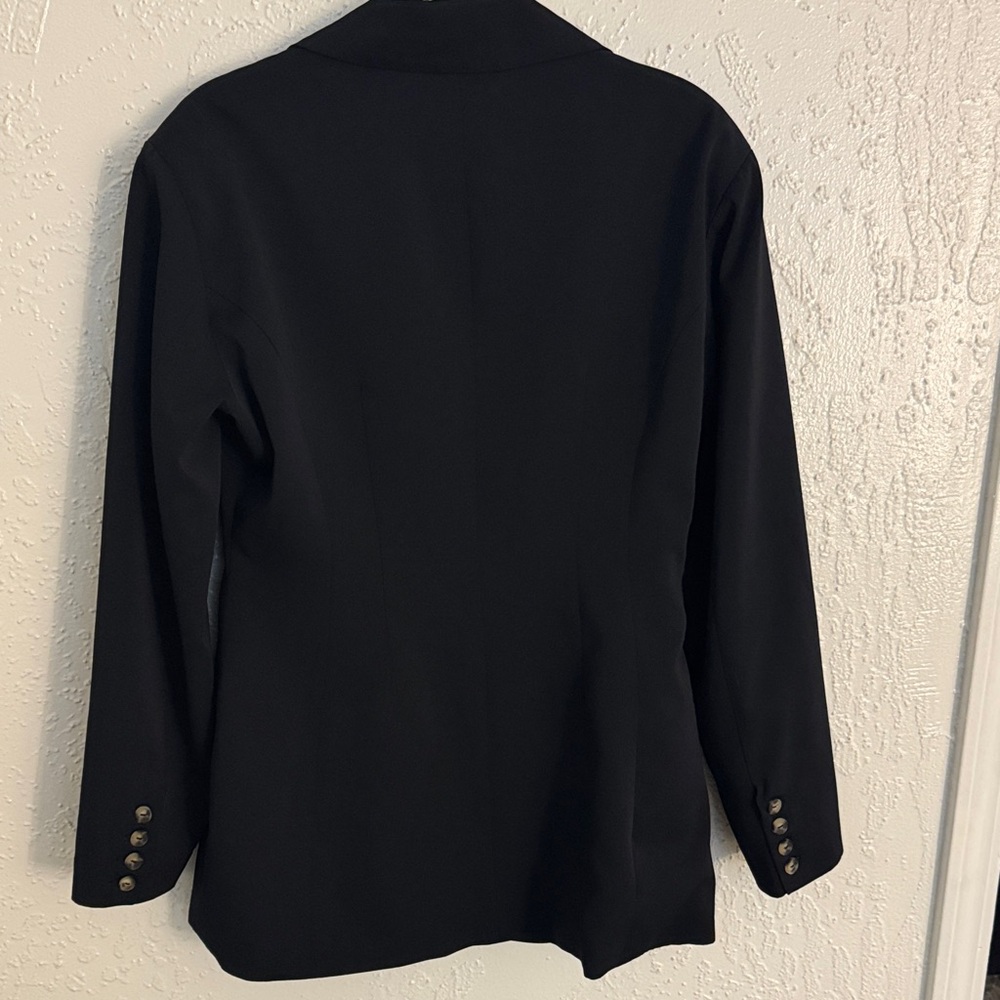 Anthropologie Sculpted Black Blazer - Picture 5 of 9